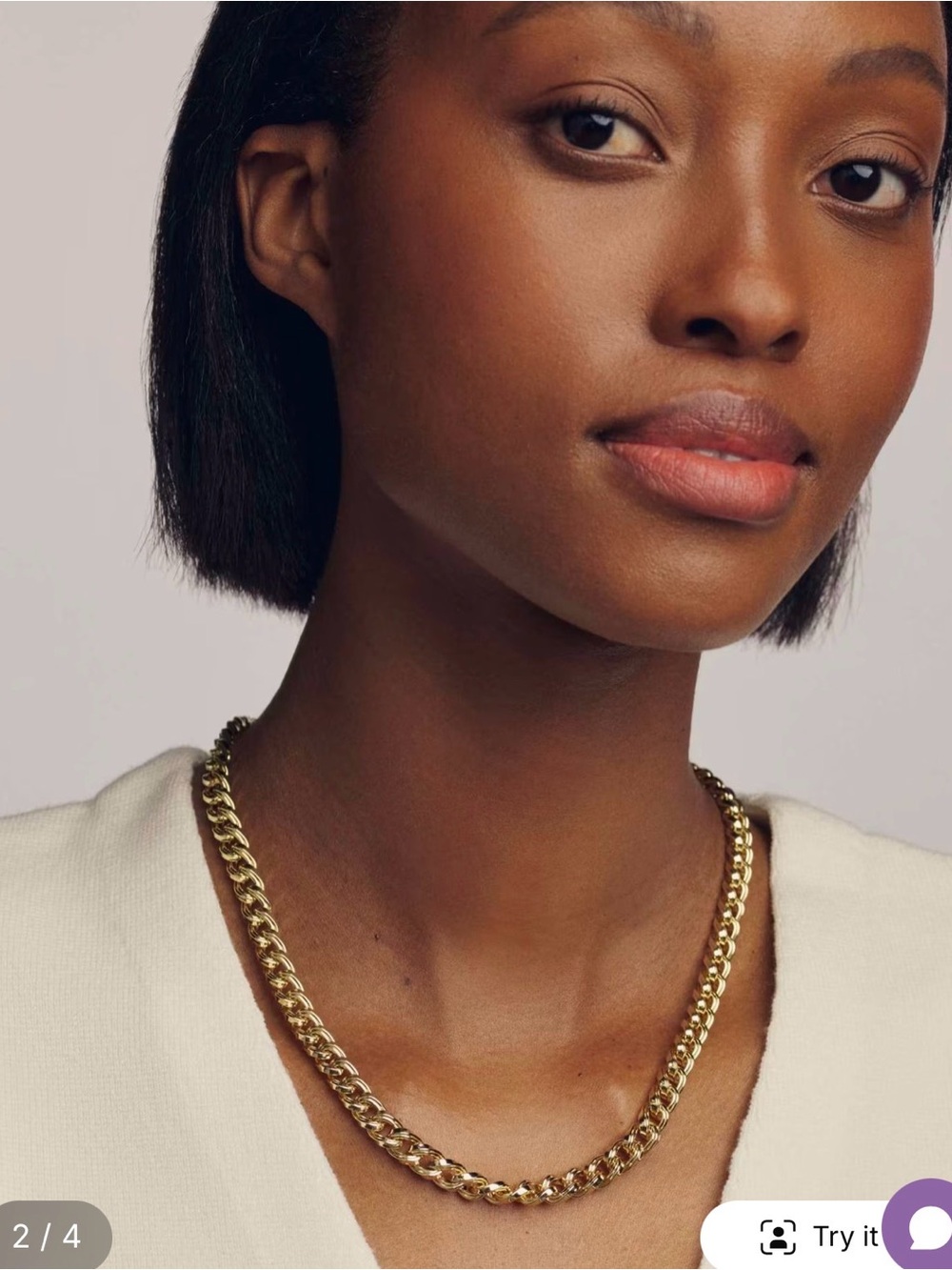 ✨ KENDRA SCOTT Vincent Gold 20” Chain Necklace - Picture 6 of 9